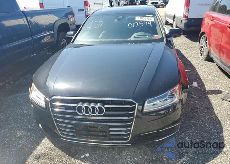 2016 Audi A8 L Quattro from USA, damaged, VIN WAU34AFD4GN012549